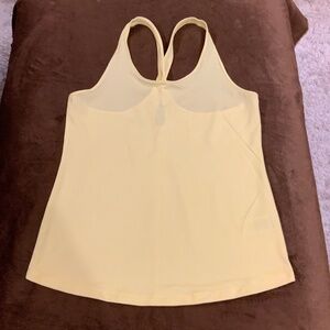 Patagonia Yellow L Criss Cross Sleeveless Tank Adventure Active Outdoors Gym
